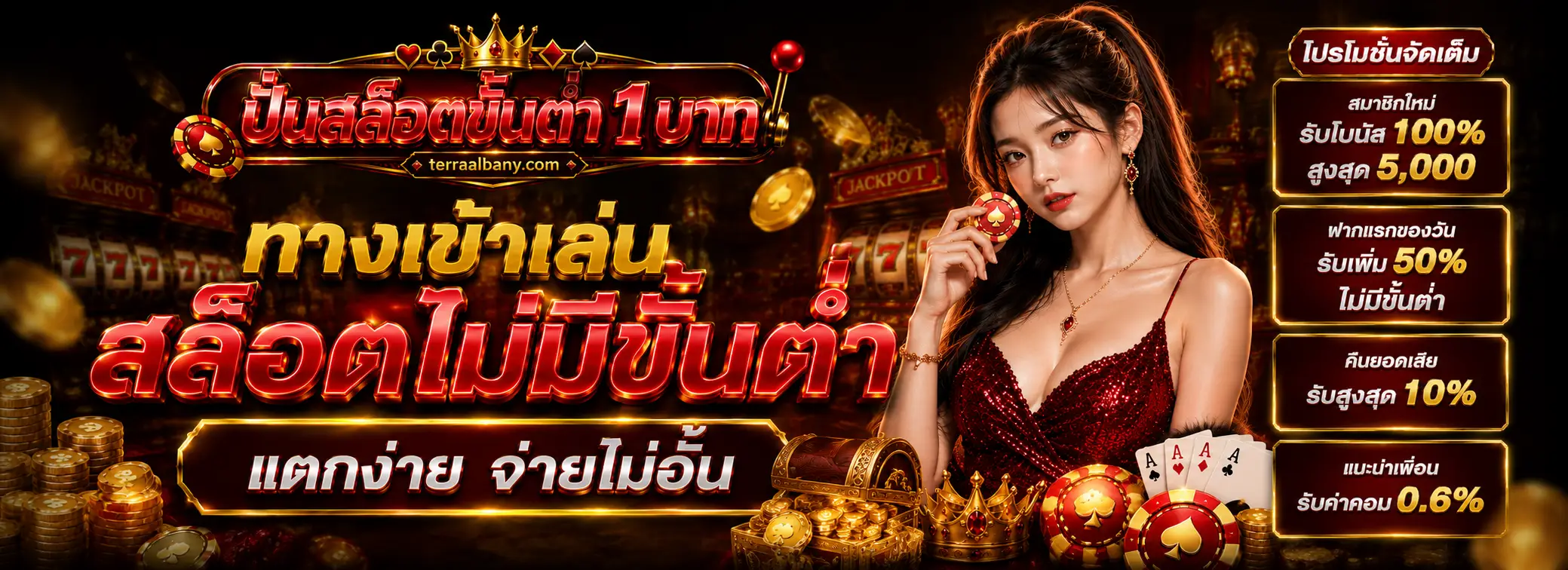 สล็อต ฝากถอนไม่มีขั้นต่ํา 1 บาท